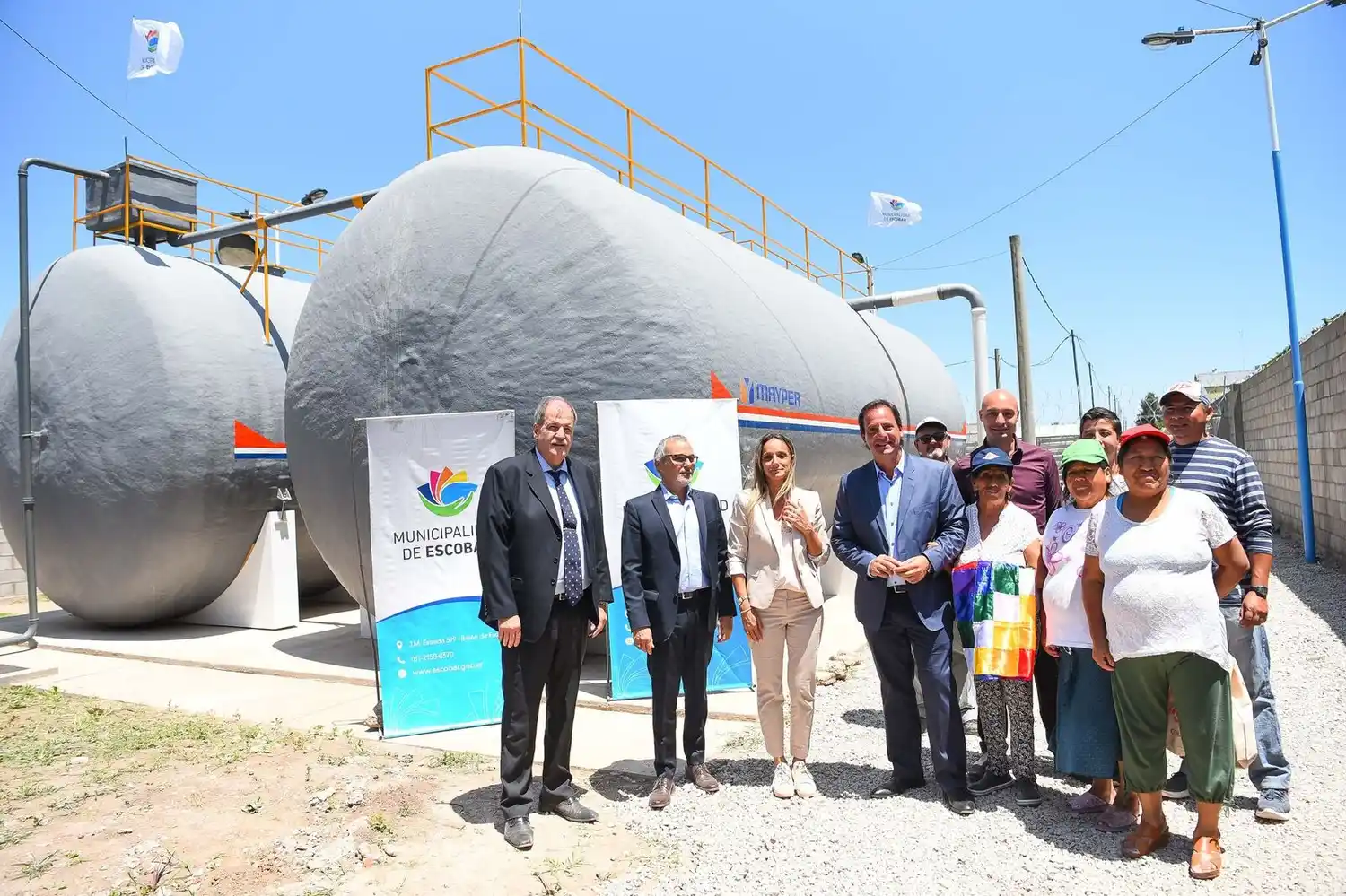 Escobar: Intendente firmó convenio con Aysa para ampliación de obras