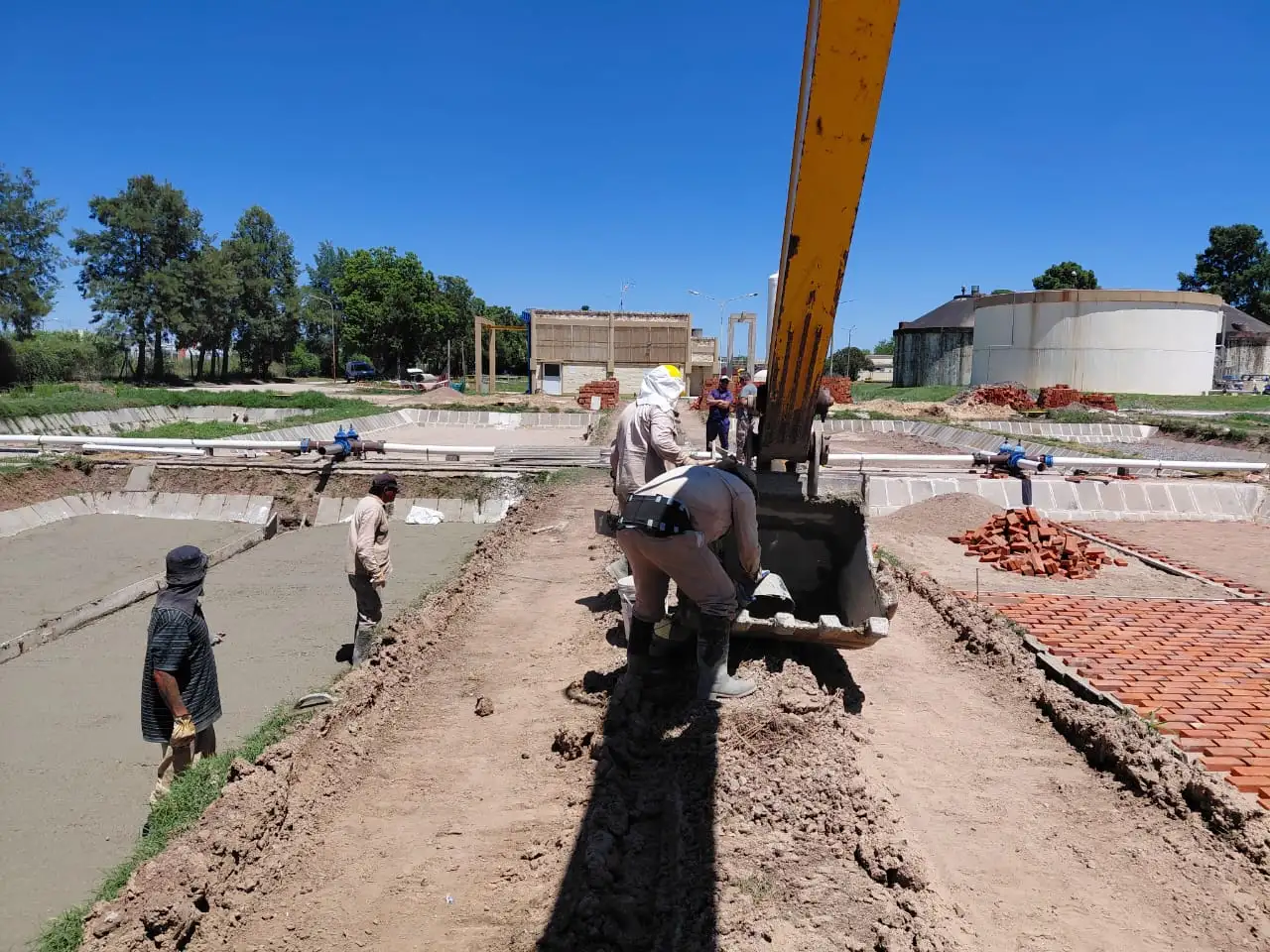 Avanzan las mejoras en el sistema de tratamiento cloacal de la ciudad de Rafaela - 2