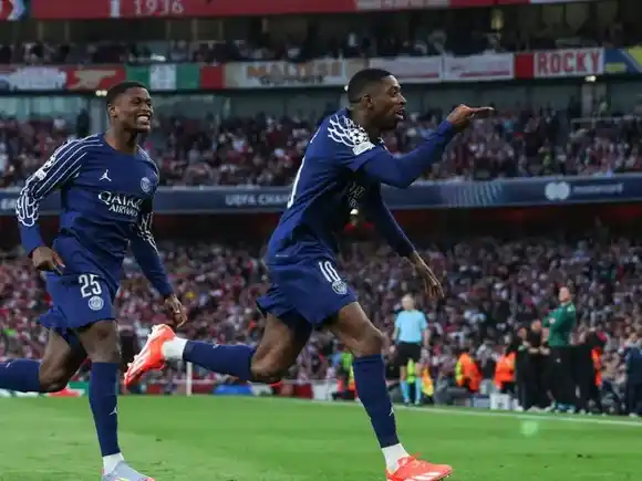 Golpe francés en Londres: el PSG venció al Arsenal y toma ventaja en la semifinal