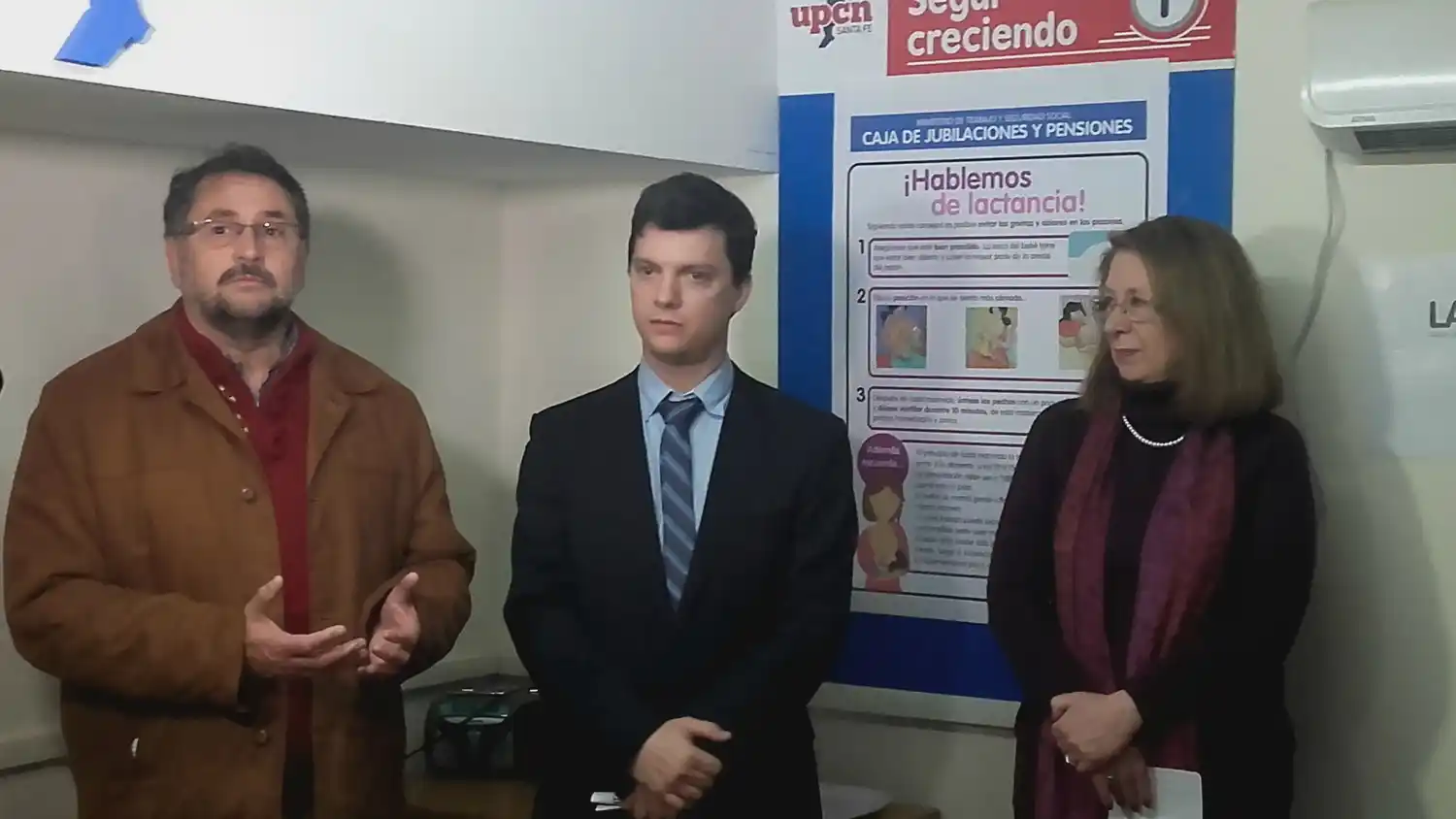 Se abrió un espacio para la lactancia materna en la Caja de Jubilaciones