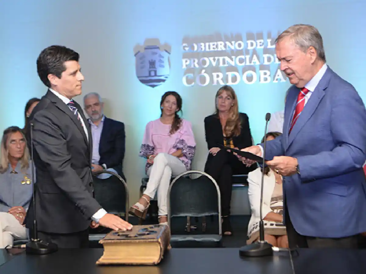 Asumió Juan Martín Farfán como ministro de Justicia de Córdoba