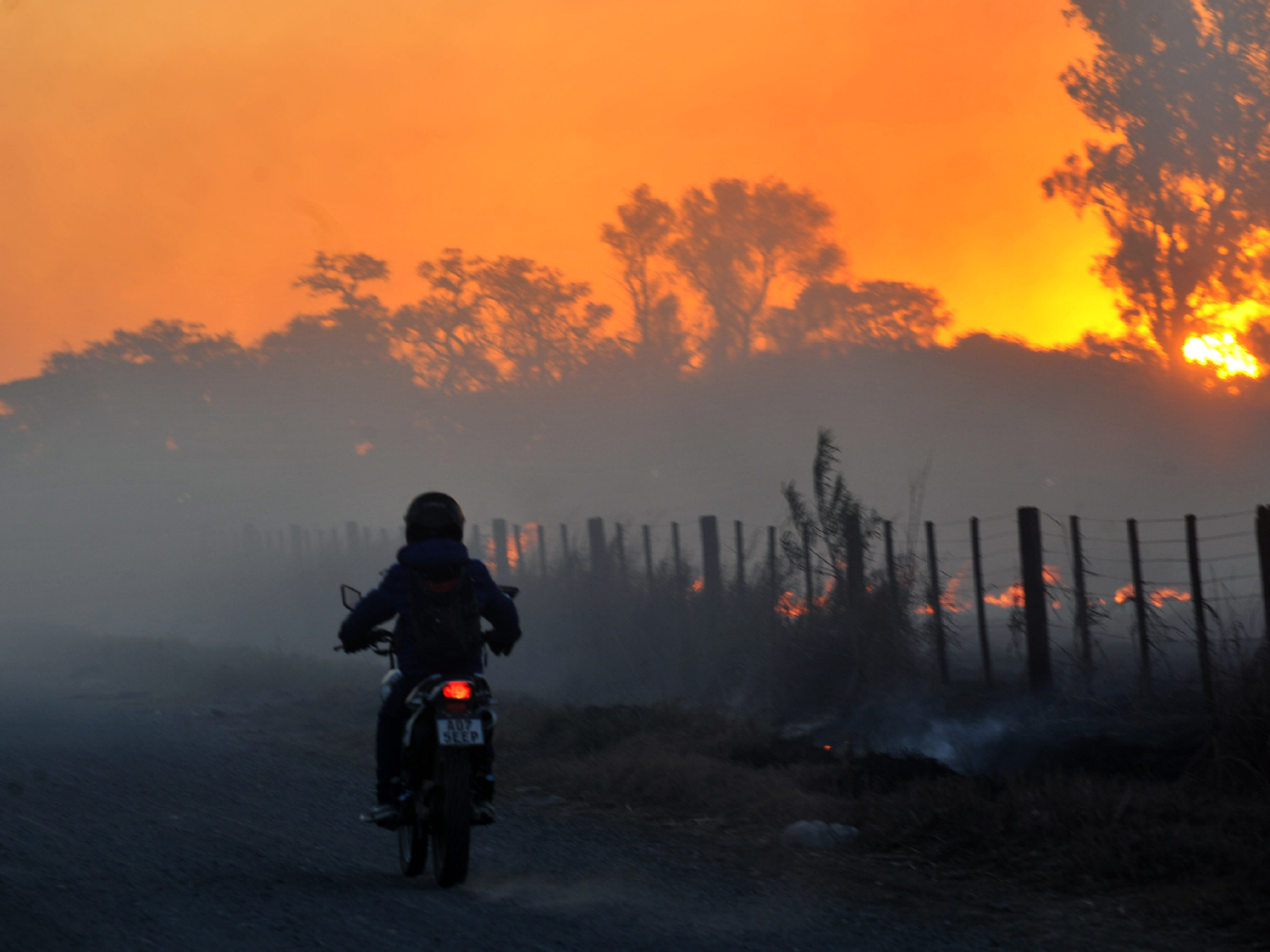 Continúa el alerta por riesgo extremo de incendios