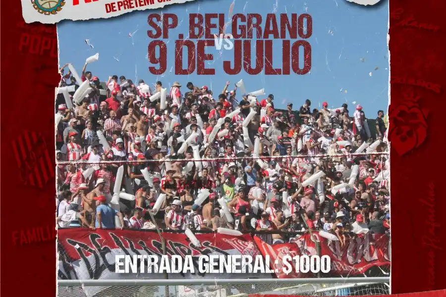 9 de Julio realiza su primer amistoso de pretemporada 