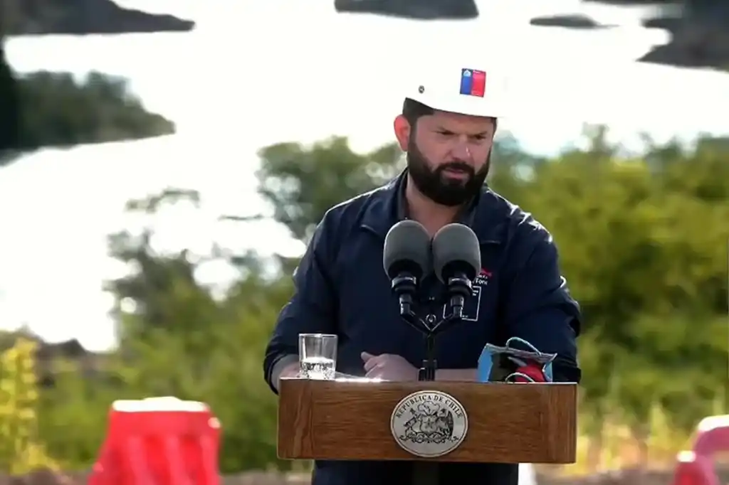 El presidente de Chile Gabriel Boric. EFE