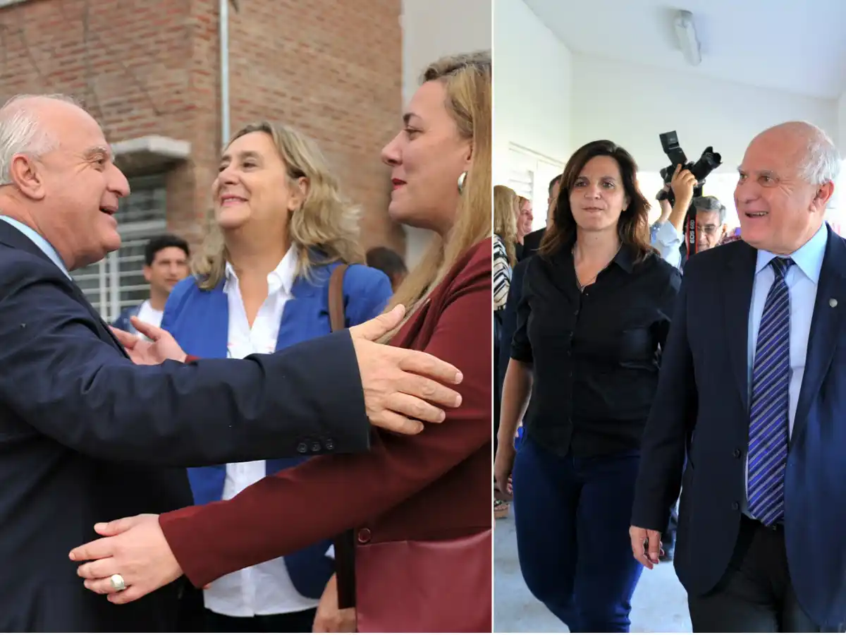 Lifschitz recorrió escuelas de Frontera y Josefina y no escapó al reclamo de la inseguridad    