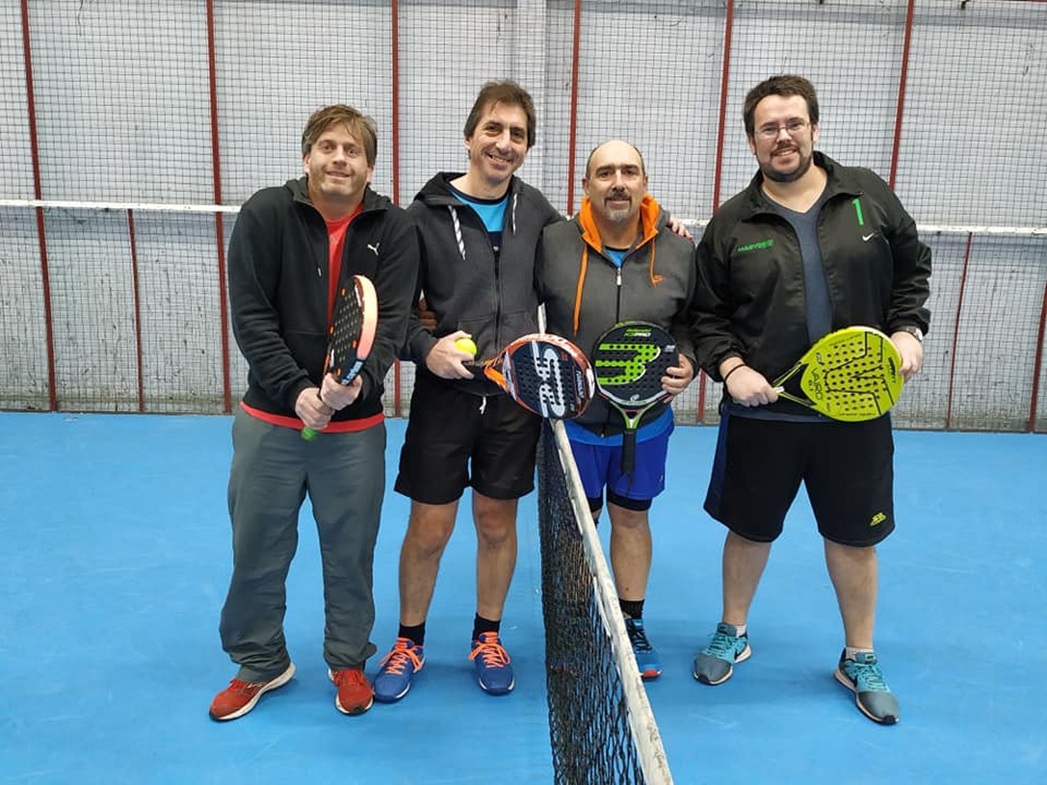 El pádel cobra continuidad con cuatro campeonatos