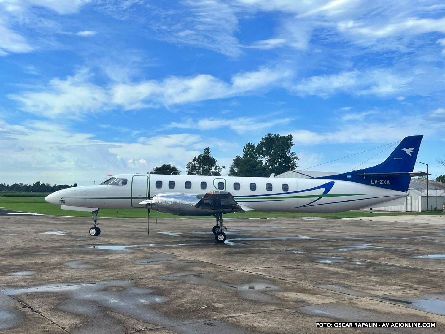 Vuelo inaugural de Humming Airways a Venado Tuerto - Metro 23 LV-ZXA - 11FEB2025 (Foto: Oscar Rapalin)