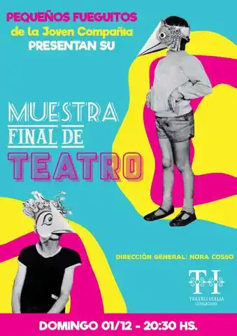 El grupo de teatro "Pequeños Fueguitos" presenta su muestra de fin de año
