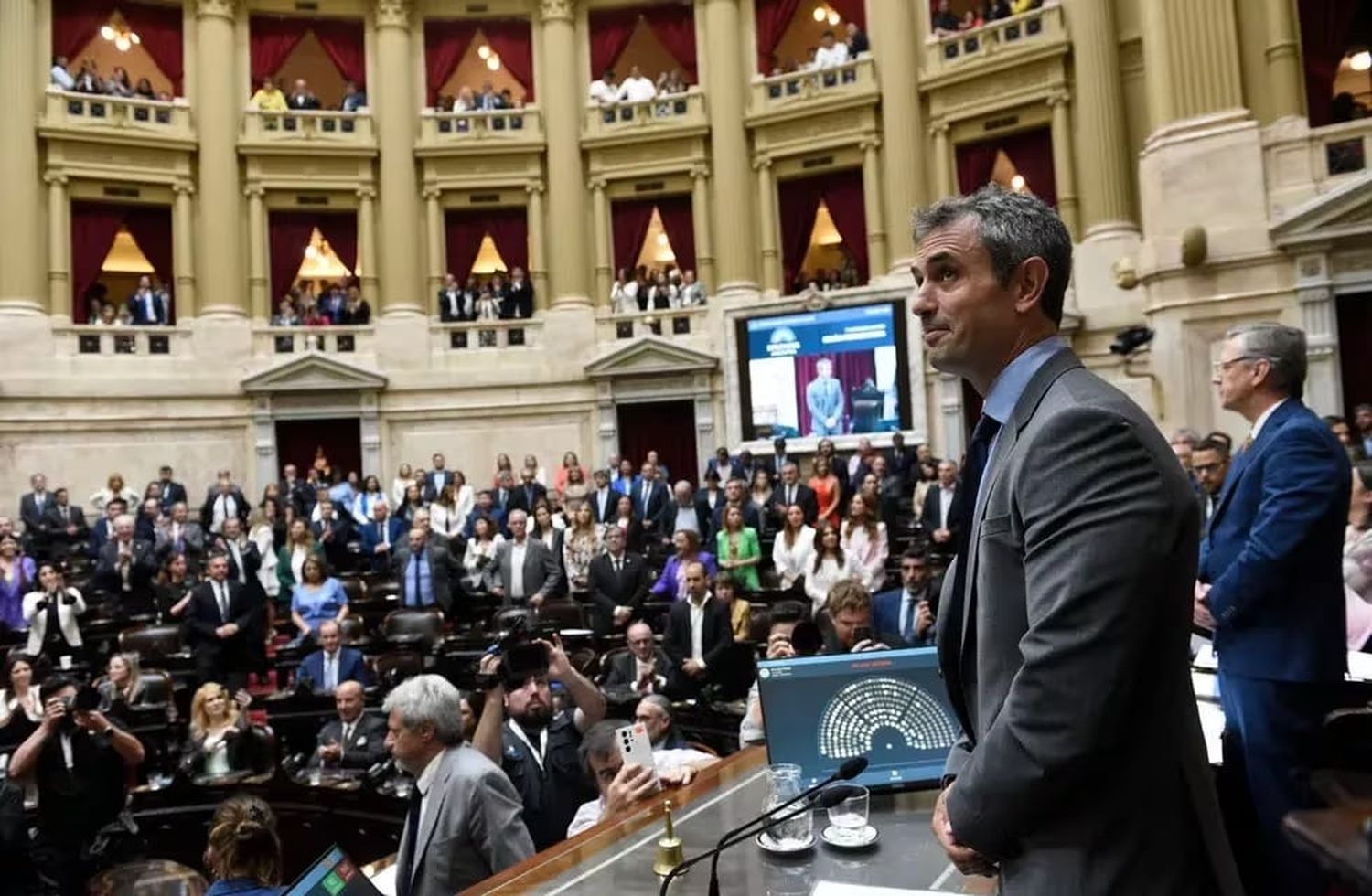 Martín Menem es el presidente de la Cámara de Diputados.