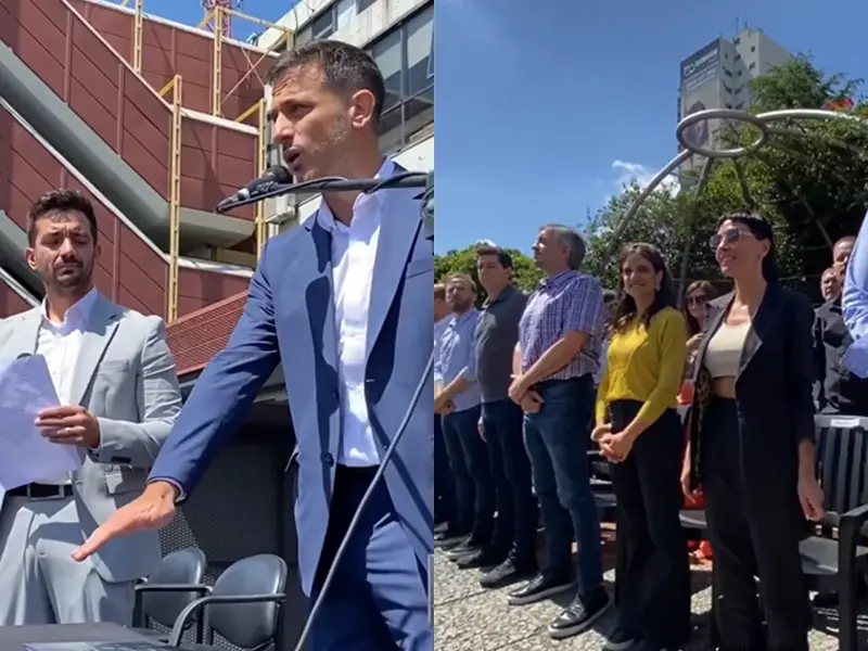 Julián Alvarez asumió en Lanús