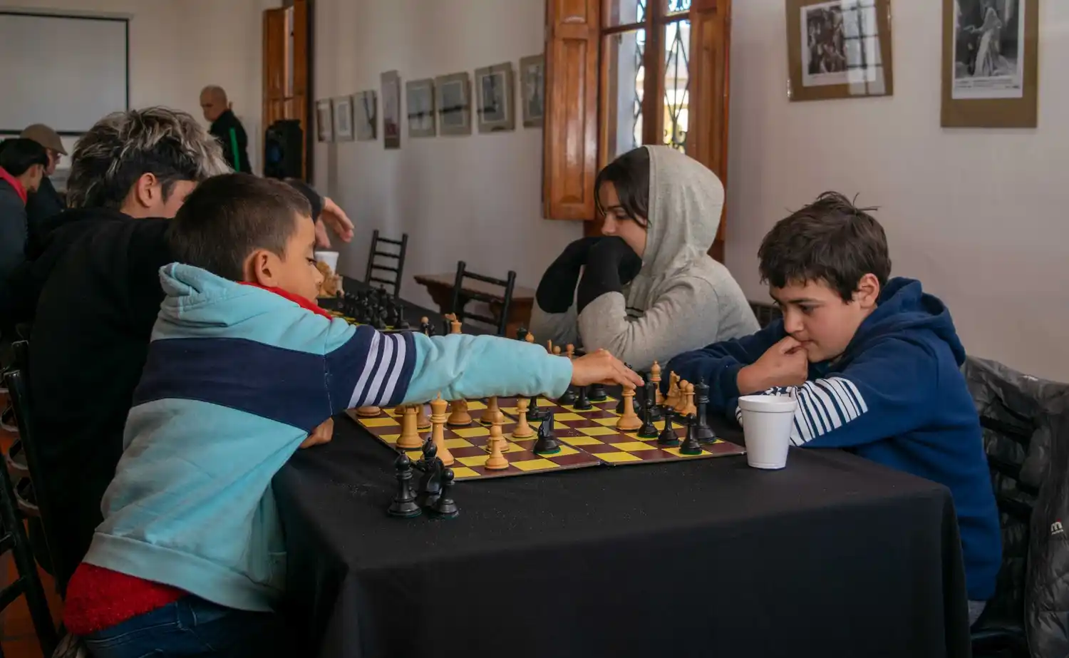 Se realizó el primer Encuentro de Ajedrez