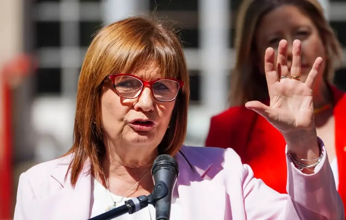 Senadora de LLA, Patricia Bullrich.