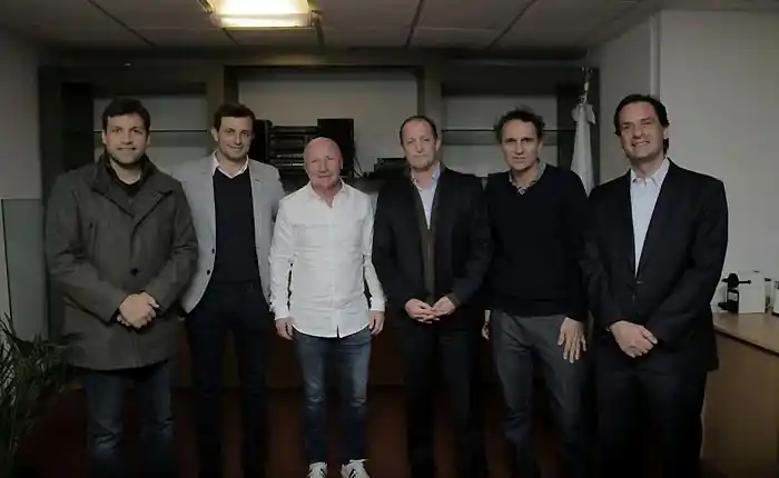 Dirigentes peronistas se reunieron con Mac Allister