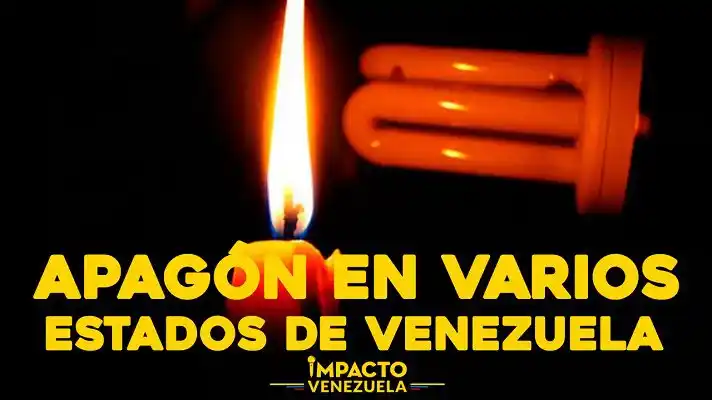 BAJÓN DE ELECTRICIDAD afecta a Caracas y al menos 12 estados del país