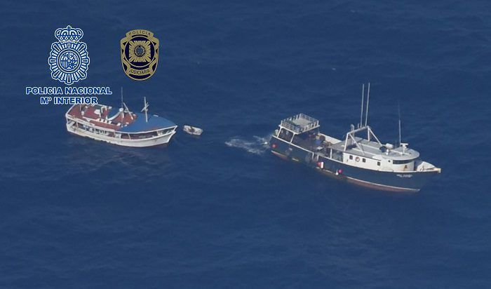 ¡UN VELERO Y UN BARCO PESQUERO! España incauta más de seis toneladas de cocaína proveniente de Venezuela y Colombia