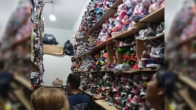 Aduana incautó zapatillas ilegales valuadas en $40.000.000