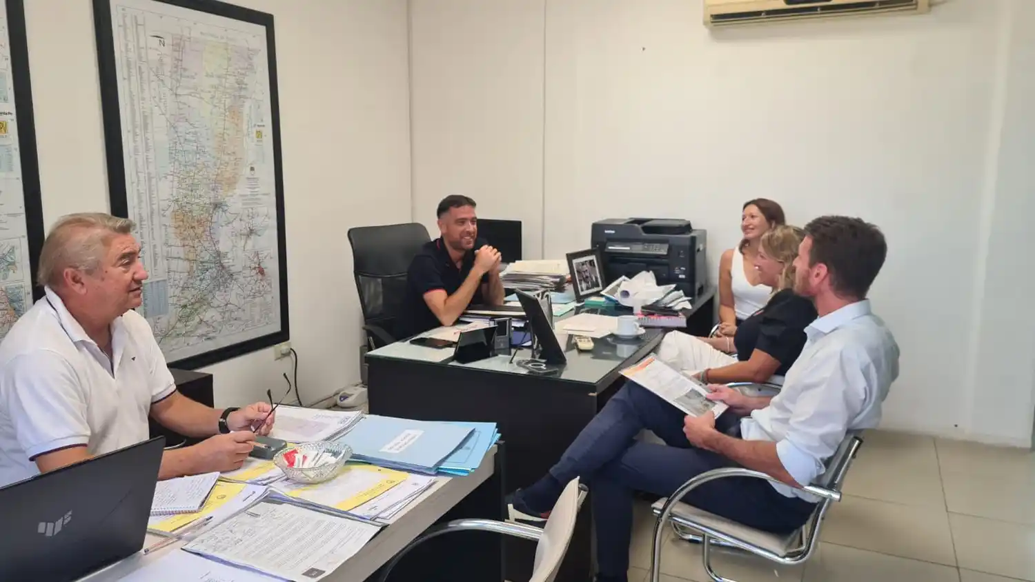 San Vicente sigue trabajando para solucionar el desvío del tránsito pesado