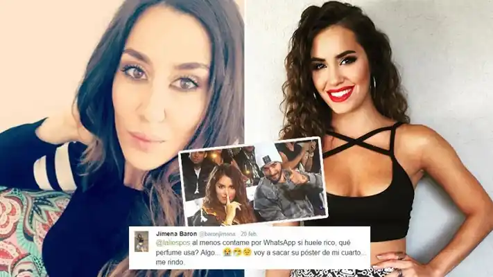 Jimena Barón y un pícaro tweet a Lali Espósito
