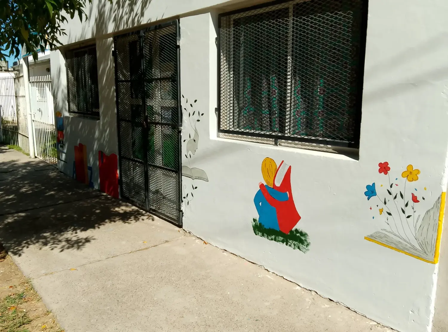 La sede de la Biblioteca Villa Italia