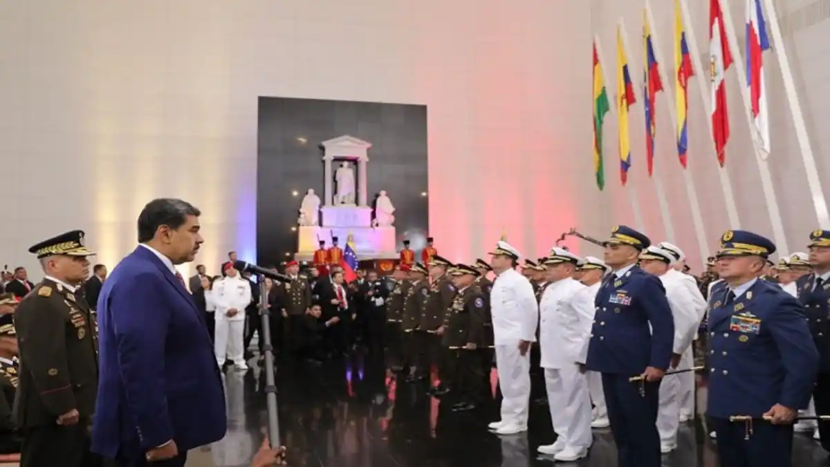 Maduro aseguró que «la canalla» preferiría que un militar gringo le diera las órdenes a la FANB