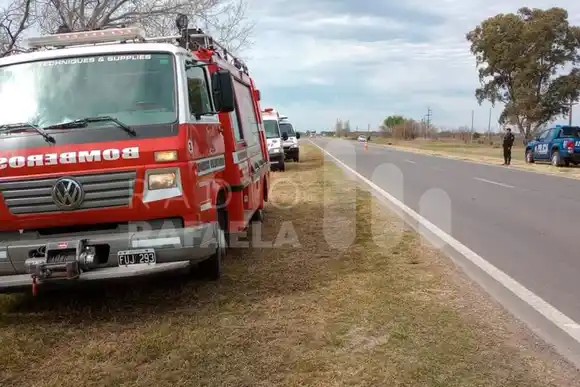 Cuatro heridos tras volcar su camioneta por la Ruta 34