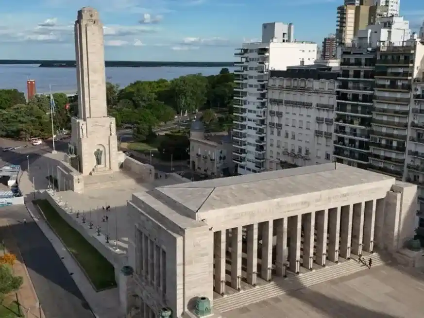 Monumento a la Bandera, en Rosario. Foto: Fernando Nicola