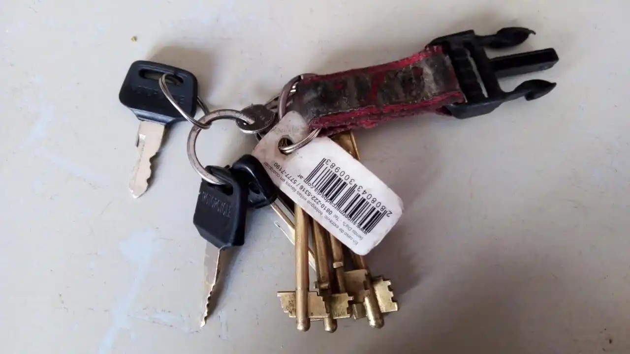 Llaves encontradas