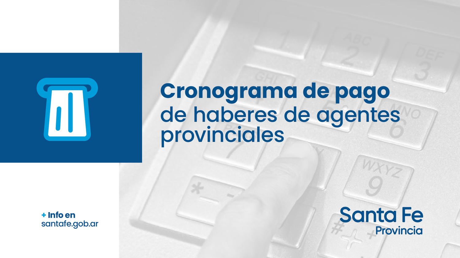 La Provincia dio a conocer el cronograma de pago de haberes de enero