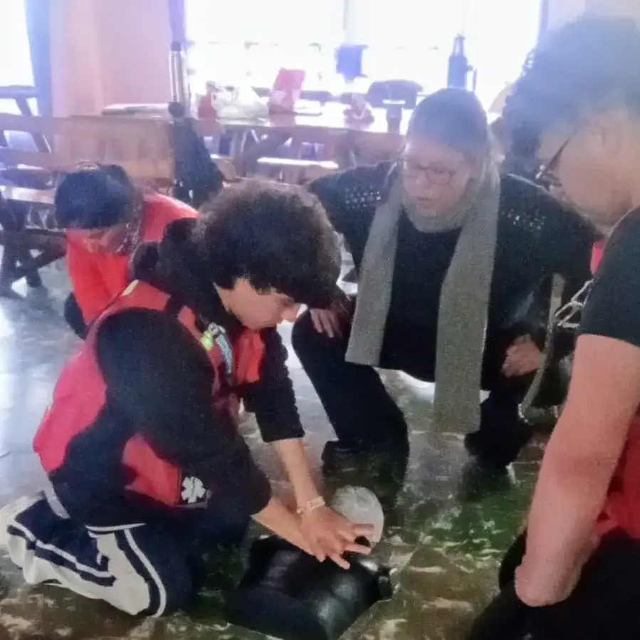 La Asociación K9 realizó una jornada de capacitación para fortalecer la preparación ante emergencias