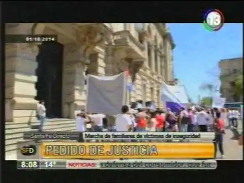 Familiares de víctimas de la inseguridad pidieron justicia