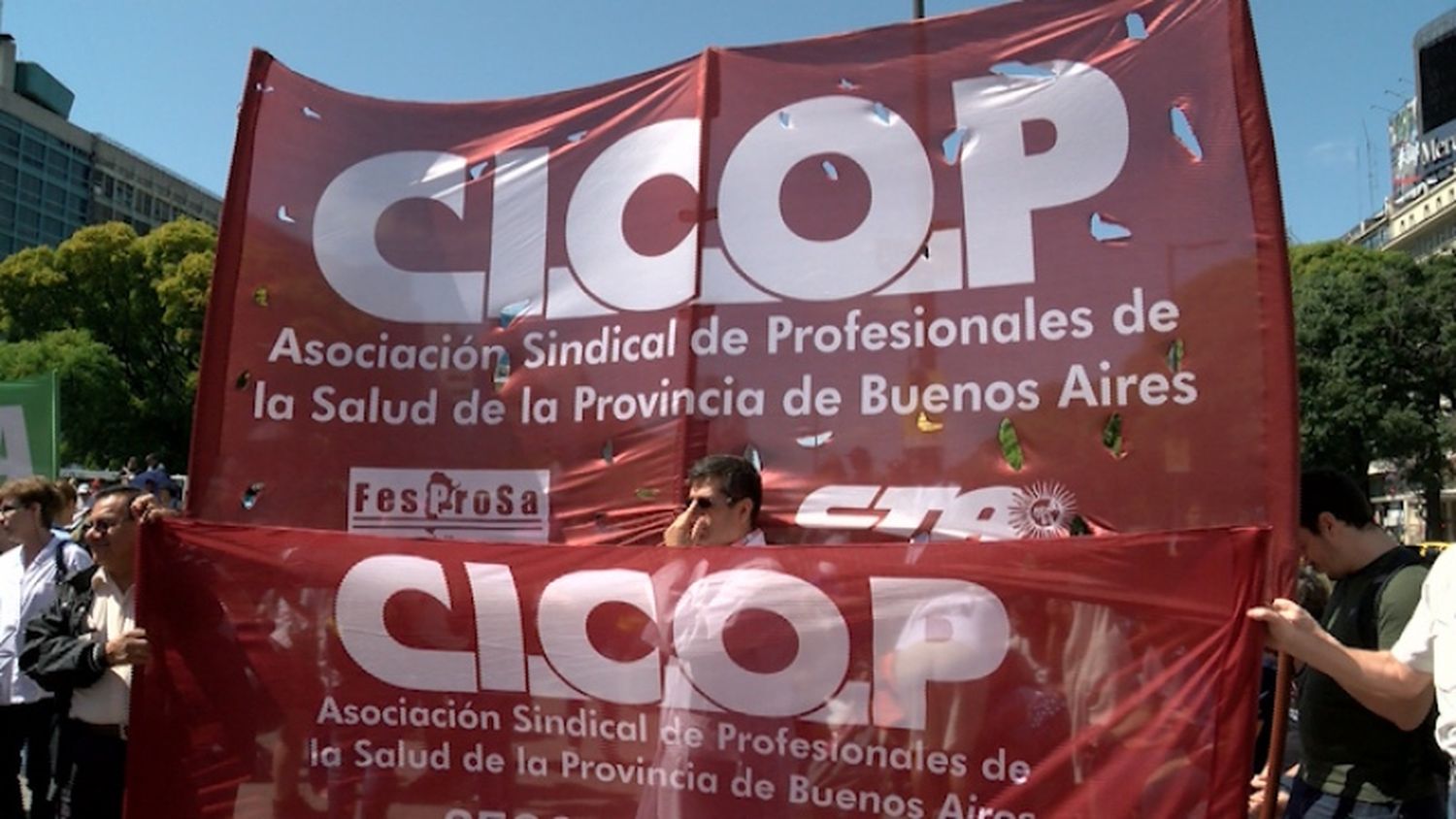 Segunda jornada de paro de médicos bonaerenses