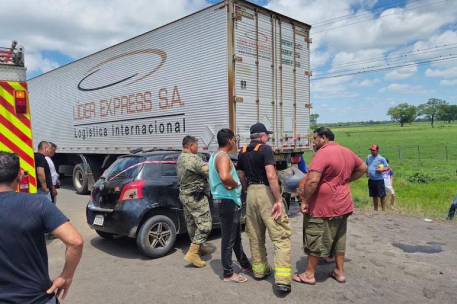 Trágico accidente en Paraguay terminó con hinchas de Racing en grave estado