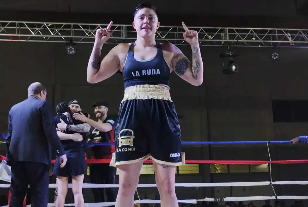 Brenda Lorenzo ganó su primer combate
