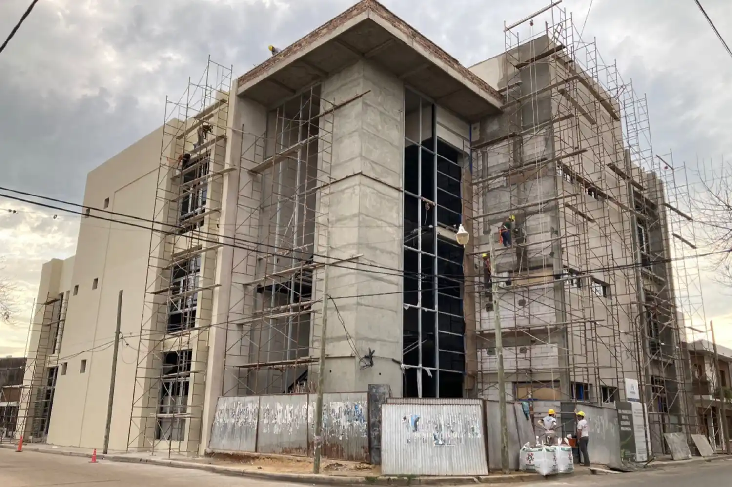 Avanza la obra de los talleres de la ENET Nº2: ¿Cuánto falta para inaugurar los trabajos?