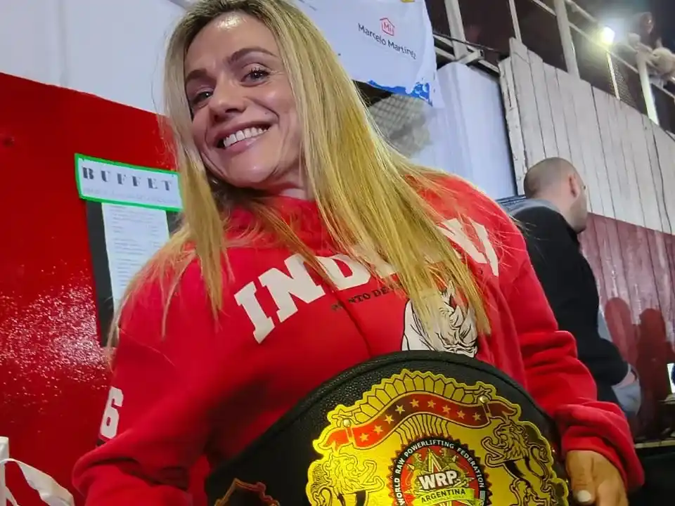 Récord mundial histórico y campeonato argentino para la atleta chascomunense Carolina González De León