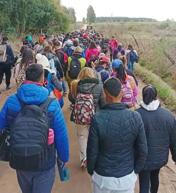 Más de 5.700 fieles participaron de la 46° Peregrinación a Federación