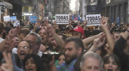 En San Pedro también hay convocatoria “en defensa de Cristina” Fernández de Kirchner