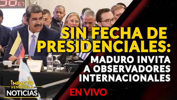 SIN FECHA DE PRESIDENCIALES: Maduro invita a observadores internacionales