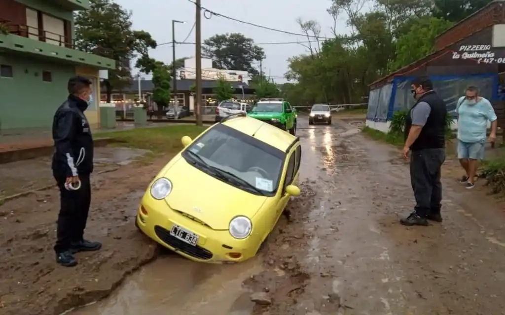 Temporal en la costa bonaerense: Alertan por más tormentas en la región
