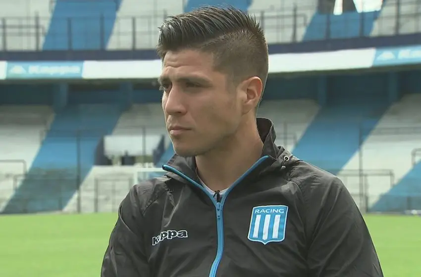 El jugador de Racing Jonatan Cristaldo fue denunciado por violencia de género