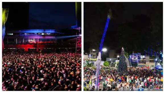 De este a oeste: Caracas se viste de fiesta para despedir el 2024