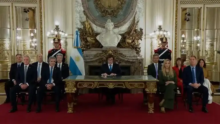 Javier Milei anunció la reforma de la Carta Orgánica del Banco Central: “Pone fin a la estafa de falsificar dinero”