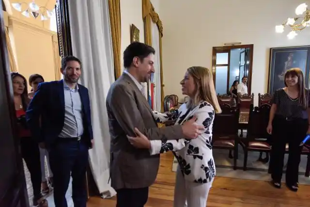 Müller participó de una reunión con el Ministro de Educación de la Nación