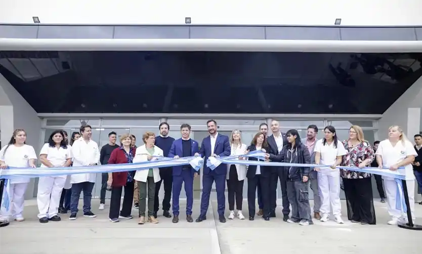 Kicillof inauguró una Unidad de Diagnóstico Precoz en Escobar