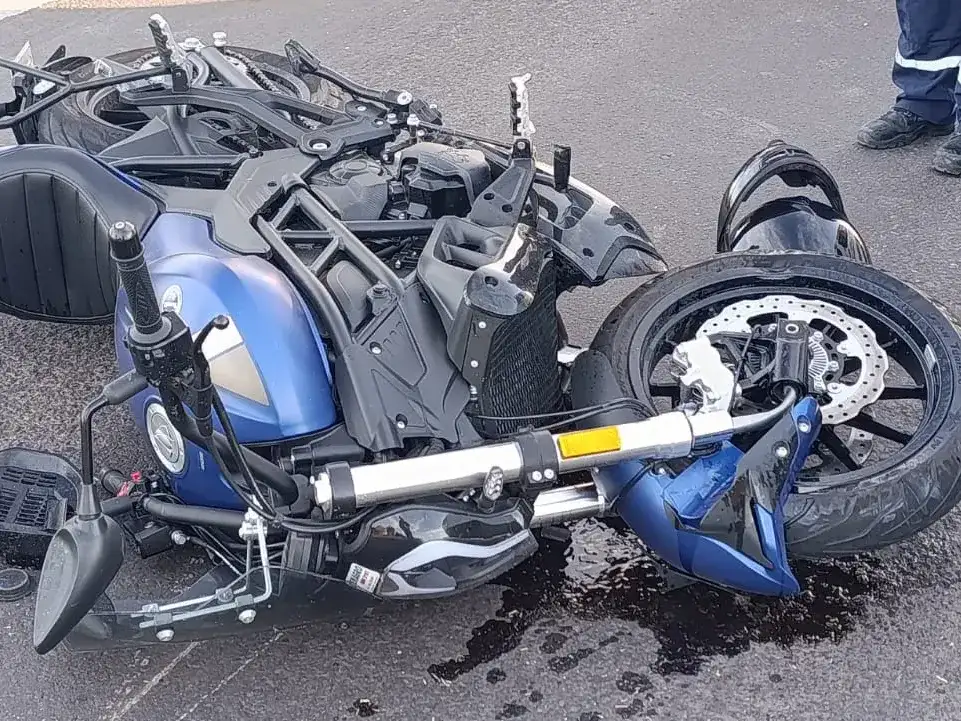 El accidente tuvo lugar en la tarde de este domingo. Crédito: Bomberos de Venado Tuerto.