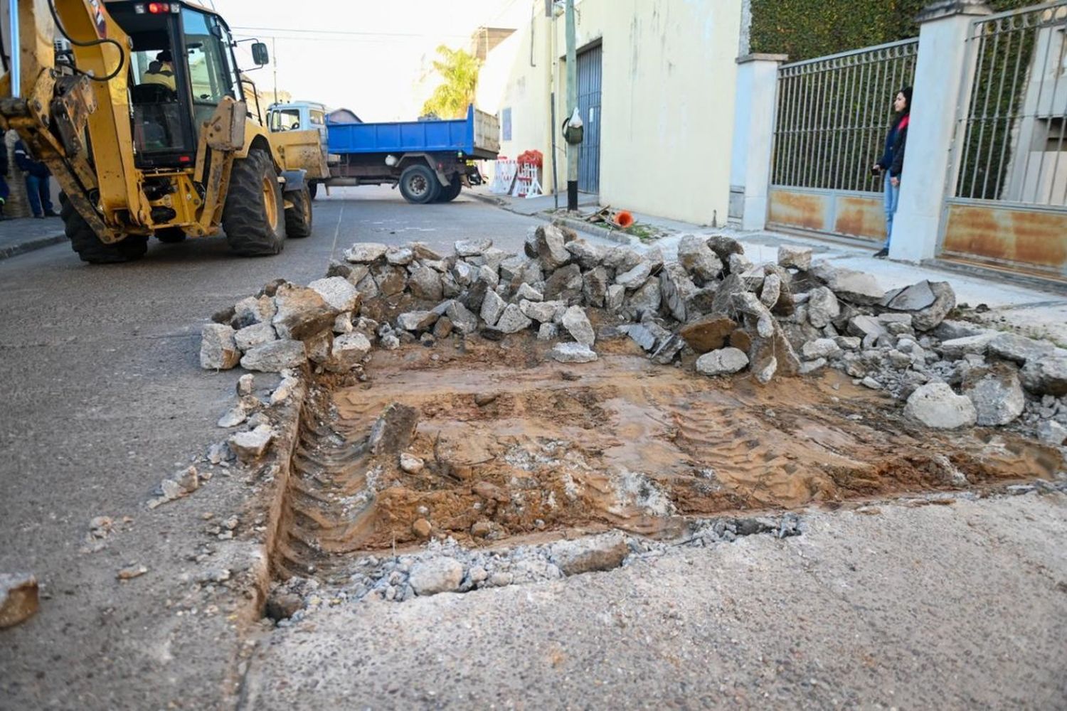 Por la ampliación de la red de agua potable habrá corte parcial de calles: una por una las zonas afectadas