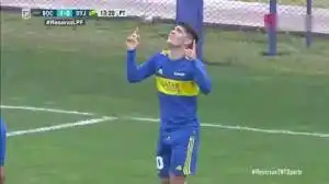 Boca derrotó a Defensa y Vicente Taborda anotó un gol