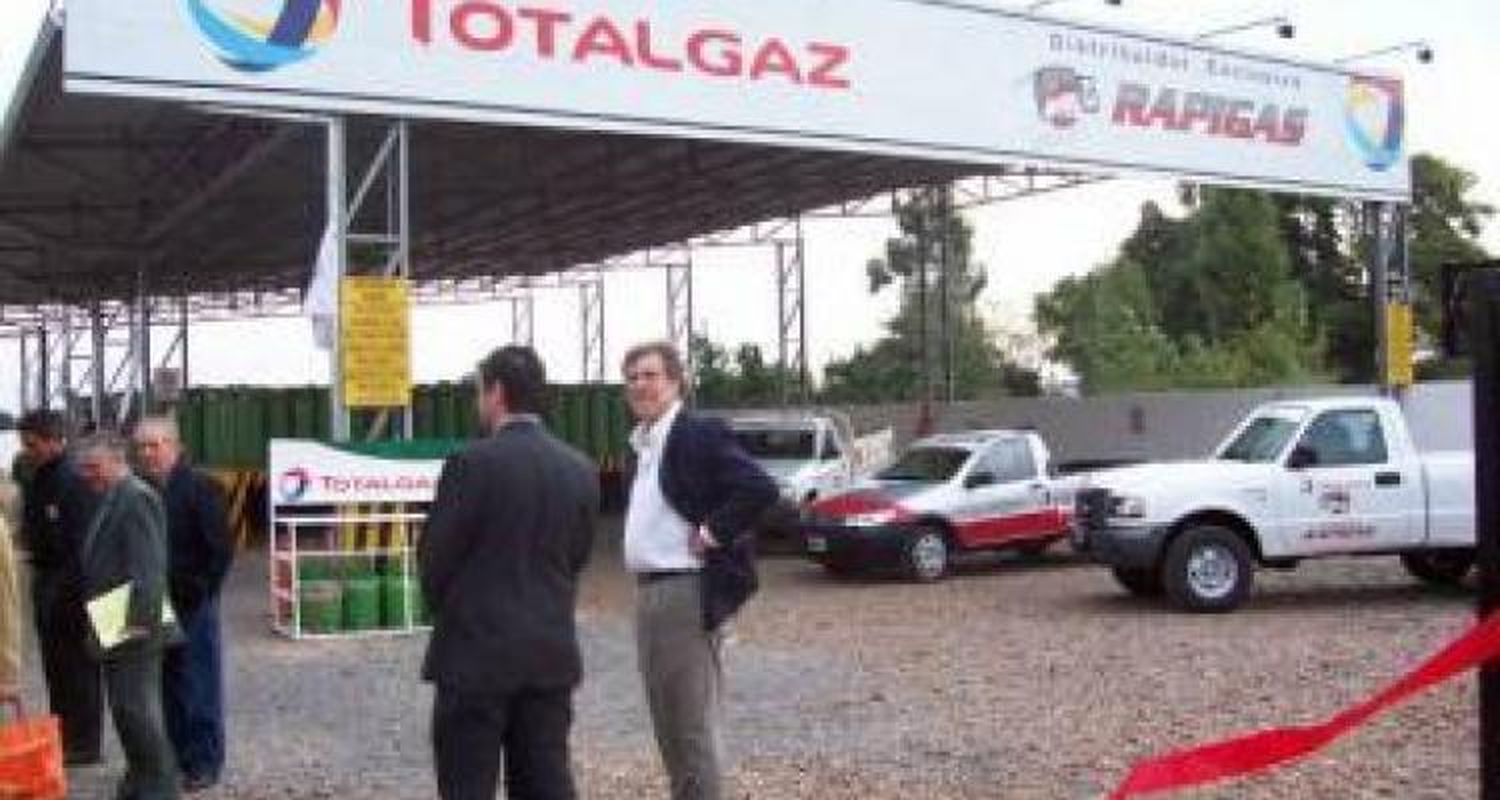 Depósito de gas envasado