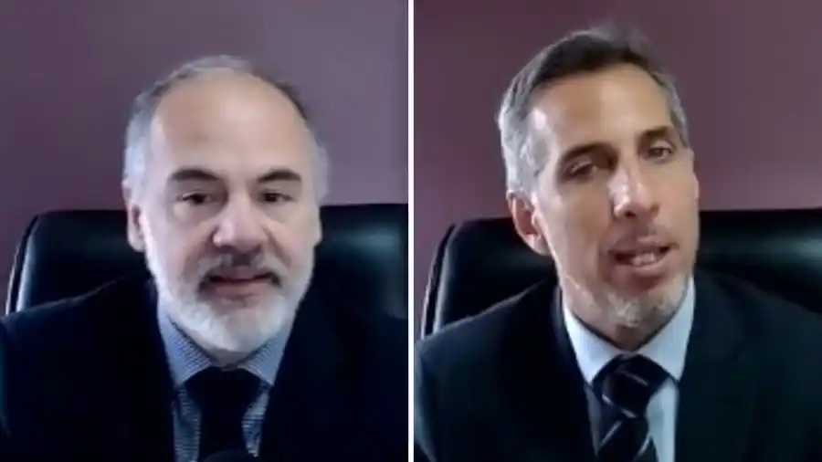 Sergio Mola y Diego Luciani, los fiscales.