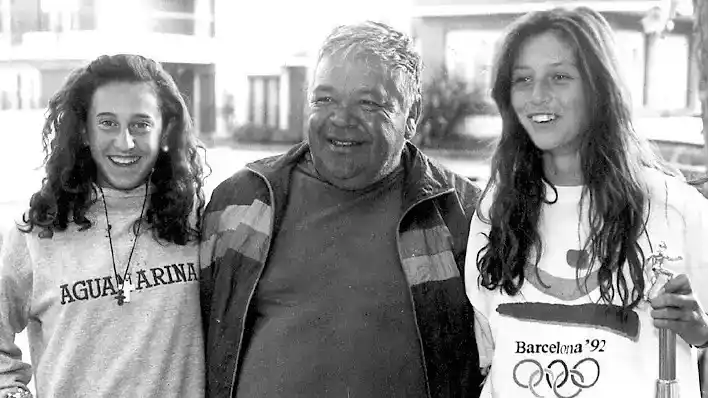 Alberto Peña. Junto a Virginia Fuente y Mariela Andrade